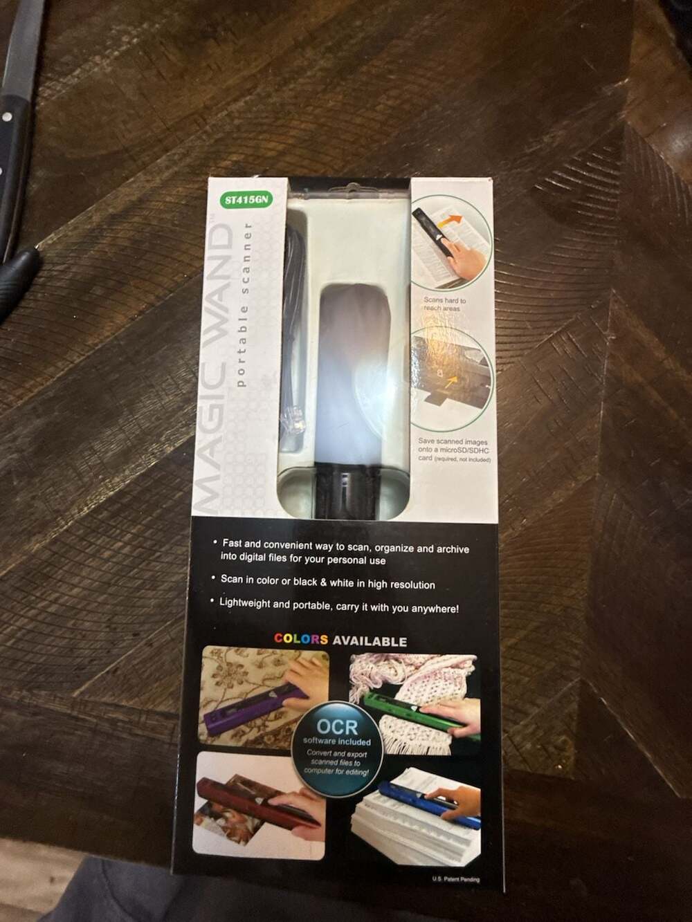 VuPoint Solutions Magic Wand Portable Scanner ST415GN